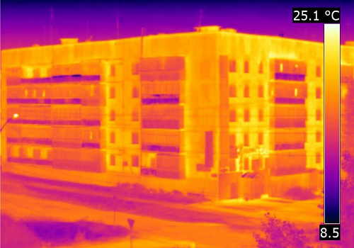 Тепловизионное обследование в Кушве домов, квартир, коттеджей