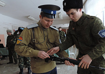 Соревнования по пулевой стрельбе из малокалиберного оружия среди казачьих хуторов